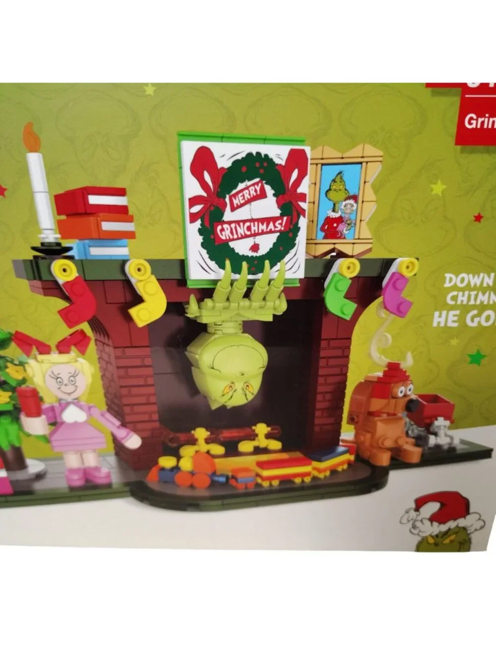 Brick Craft Grinchmas Eve Building Set 547-Piece Compatible Christmas Playset Fo